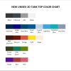 tank top color chart - Gachiakuta Store