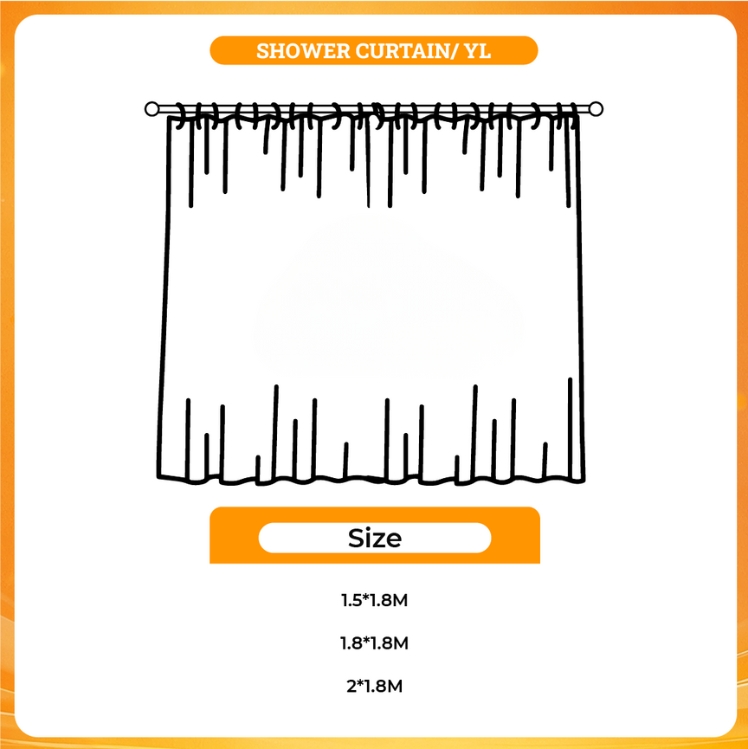 3D shower curtain - Gachiakuta Store